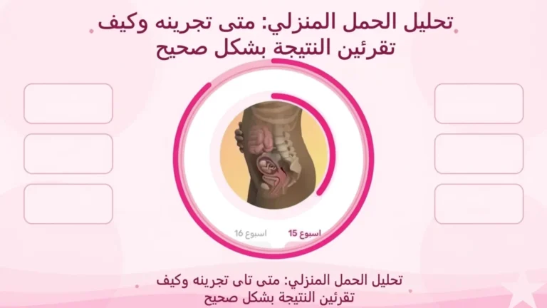 تحليل الحمل المنزلي: متى تجرينه وكيف تقرئين النتيجة بشكل صحيح